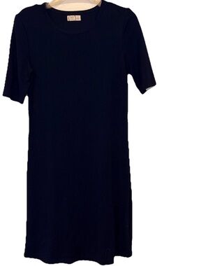 Maurices Navy Blue Short Sleeve Dress